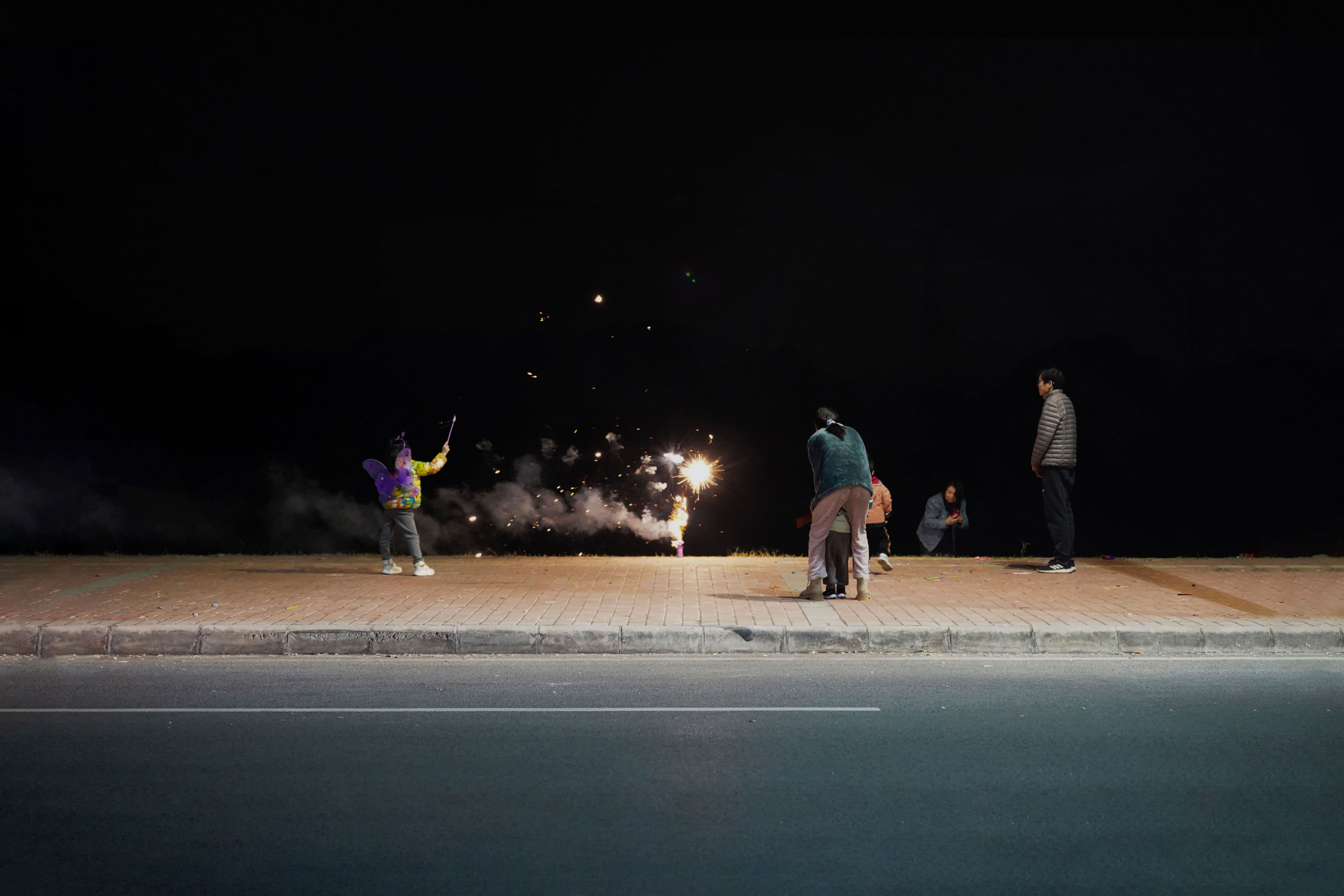 Night in the Suburbs
